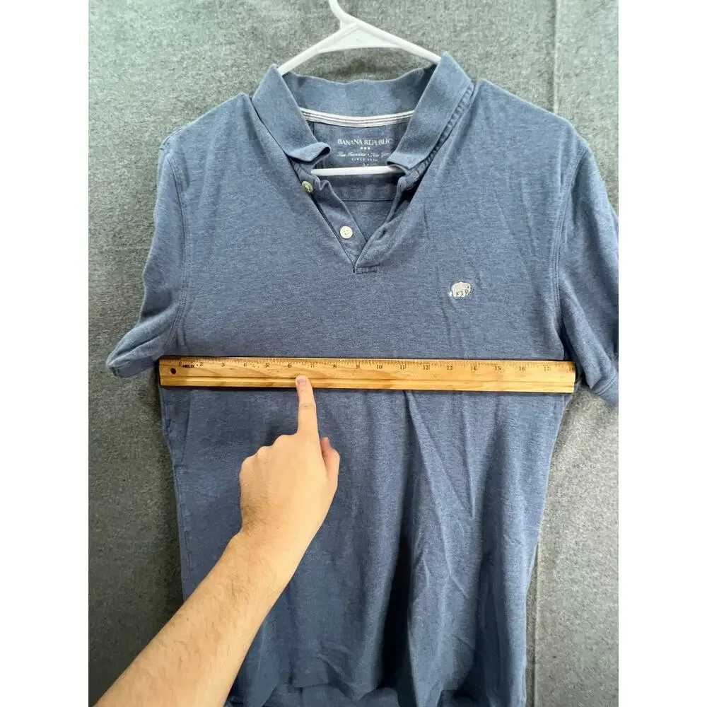 Banana Republic Shirt Adult Medium Blue Casual T Shirt Mens